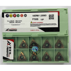 Твердосплавная резьбовая пластина 16ERM 1.25 ISO P7320S Prospect