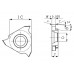 Твердосплавна канавкова пластина TGF32R 225-015 Revers Tools