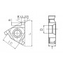 Твердосплавна канавкова пластина GT16IR 115-010 Revers Tools