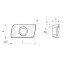 Твердосплавна фрезерна пластина APMT1135PDER-KA Revers Tools