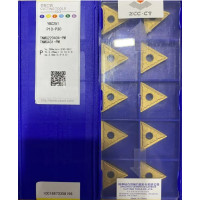 Твердосплавна токарна пластина TNMG220404-PM YBC251 ZCC-CT