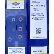 Твердосплавна токарна пластина CCMT060204-AHF YB9320 ZCC-CT