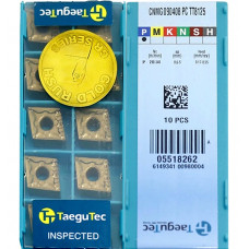 Твердосплавна токарна пластина CNMG090408PC TT8125 TaeguTec
