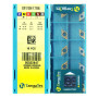 Твердосплавна токарна пластина DCMT070204 PC TT9080 TaeguTec