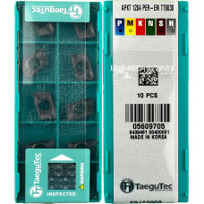 Твердосплавна фрезерна пластина APKT1204PER-EM TT9030 TaeguTec