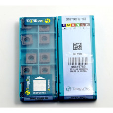 Твердосплавна пластина для свердління SPMG110408 DG TT9030 TaeguTec