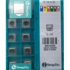 Твердосплавна пластина для свердління SPMG110408 EM TT8020 TaeguTec