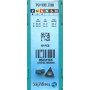 Твердосплавна токарна пластина TPGX110302L CT3000 TaeguTec