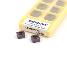 Твердосплавна токарна пластина CCMT09T304 LF6018 Deskar