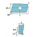Твердосплавна фрезерна пластина JDMT070208R RT7134 Revers Tools