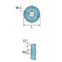 Твердосплавна фрезерна пластина RPMW1003MO-TN RT7134 Revers Tools