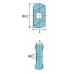 Твердосплавна фрезерна пластина LNMU0303ZER-NK RT7134 Revers Tools