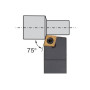 Різець токарний прохідний SCBCL-1010H-06 під пластину CC** 060204 державка Iron Root