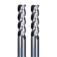 Твердосплавна кінцева радіусна фреза LYYB-3F-R=0,2mm-HRC55-1x3x4x50mm