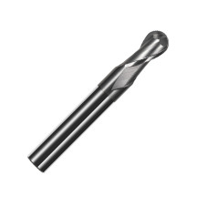 Твердосплавна кінцева сферична фреза QD700-2F-R=0,5mm-HRC70-1x2x4x50mm