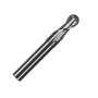 Твердосплавна кінцева сферична фреза QD700-2F-R=2,5mm-HRC70-5x10x6x50mm
