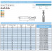 Твердосплавна кінцева фреза LYJCD-2F-HRC55-10x30x10x75mm