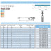 Твердосплавна кінцева фреза LYJCD-2F-HRC55-3x12x3x75mm