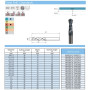 Свердло MHZ450-2F-HRC45-10,6-11x38x10x75mm