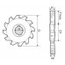 Дискова фреза з мех кріпленням SMP06-080x8T10-27 під пластину MP** 0603 Weinaike